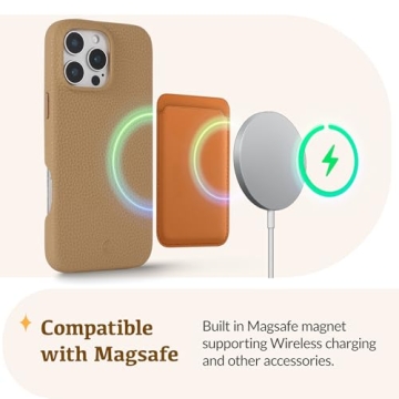 Luner Premium Vegan Leather iPhone 16 Pro Max Case