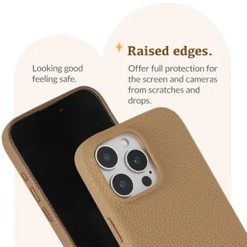 Luner Premium Vegan Leather iPhone 16 Pro Max Case