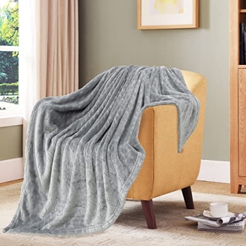 TOONOW Fleece Blanket Super Soft Cozy Throw for All Seasons