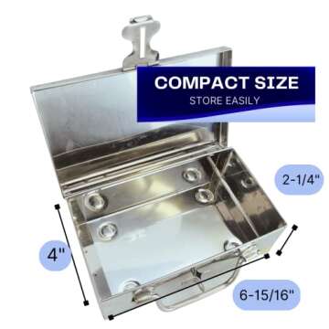 Bin Buddy Steel Storage Box | Secure Storage for Valuables