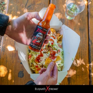 Elijah's Xtreme Regret Hot Sauce - Pure Fiery Flavor Explosion