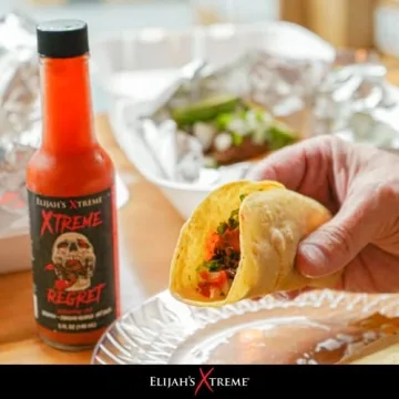 Elijah's Xtreme Regret Hot Sauce - Pure Fiery Flavor Explosion