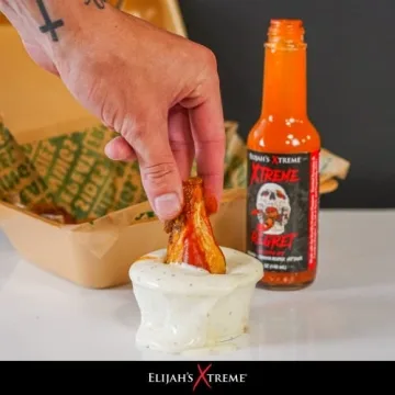 Elijah's Xtreme Regret Hot Sauce - Pure Fiery Flavor Explosion