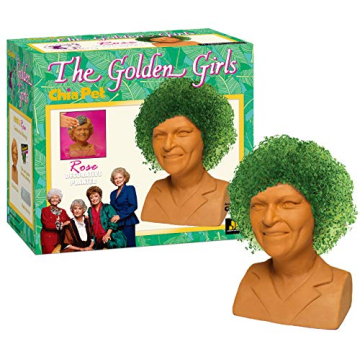 Chia Pet Golden Girls - Rose Planter for Fun Gardening