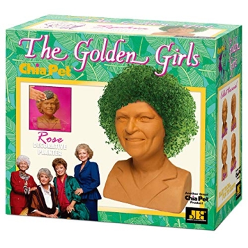 Chia Pet Golden Girls - Rose Planter for Fun Gardening