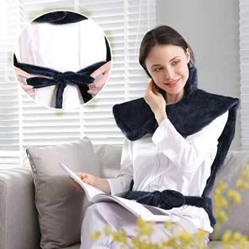 Large Heating Pad for Back & Shoulder with Soothing Heat