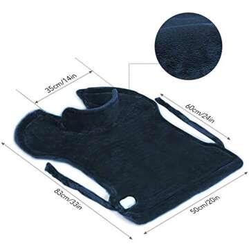 Large Heating Pad for Back & Shoulder with Soothing Heat