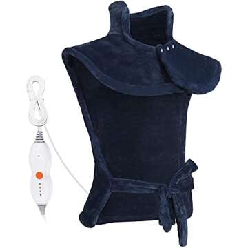 Large Heating Pad for Back & Shoulder with Soothing Heat