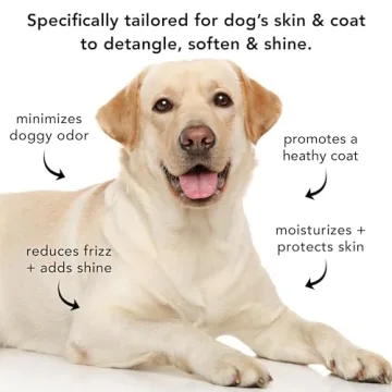 Natural Dog Conditioner for Shiny and Soft Coats