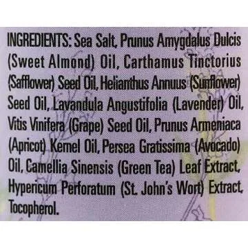 Trader Joe's Lavender Salt Scrub for Nourishing Skin Glow