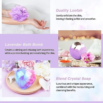 LUCOTIYA Women’s Birthday Gift Basket & Wine Tumbler