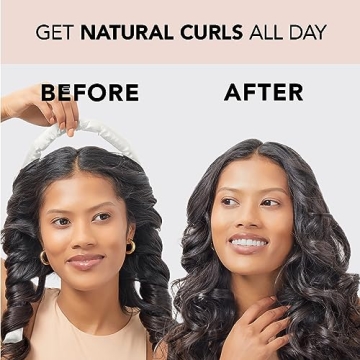 Kitsch Satin Overnight Curlers for Effortless Heatless Curls