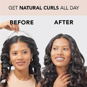 Kitsch Satin Overnight Curlers for Effortless Heatless Curls