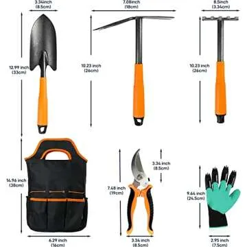 HEMOPLT Rust Proof Pruning Shears for Garden Care