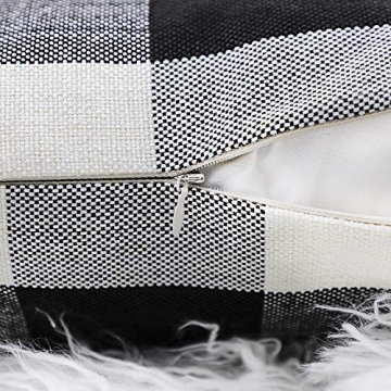 Buffalo Check Throw Pillow Covers Set of 2 for Home Decor