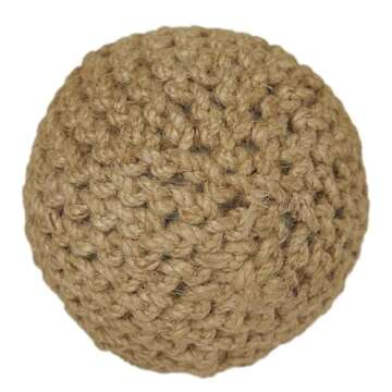 Coastal Jute Rope Ball Orbs for Home Sty