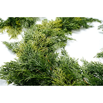 CraftMore Cedar Garland 6' - Elegant Holiday Decor