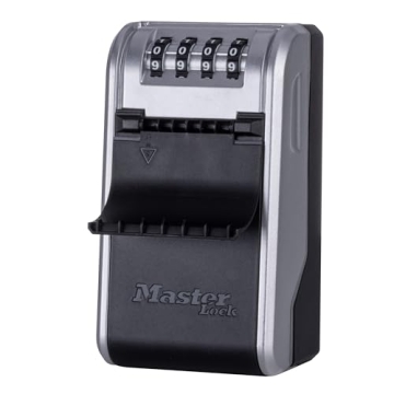 Master Lock Large Key Lock Box with Code, Key Safe for Property Managers Serving Tenants and Guests,...
