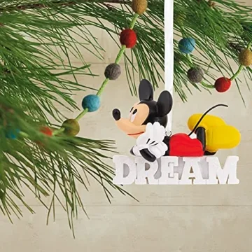 Hallmark Disney Mickey Mouse Dream Christmas Ornament