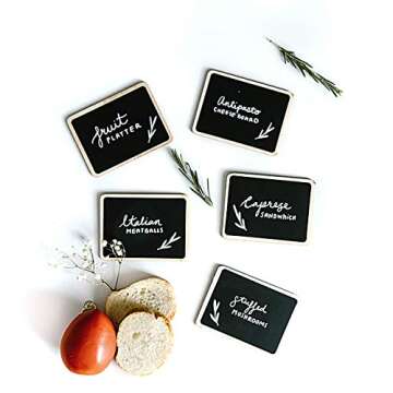 Mini Chalkboard Signs - Perfect for Food & Event Decor