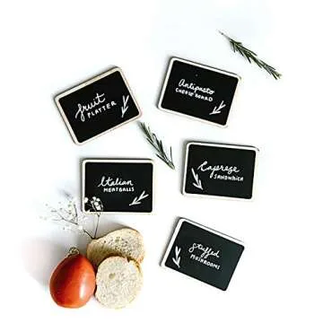 Mini Chalkboard Signs - Perfect for Food & Event Decor