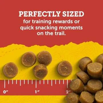 Zuke’s Mini Naturals Soft Dog Treats for Training, Soft and Chewy Dog Training Treats with Salmon Recipe