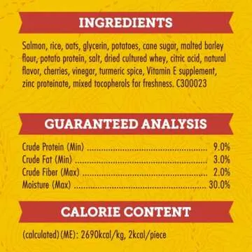 Zuke’s Mini Naturals Soft Dog Treats for Training, Soft and Chewy Dog Training Treats with Salmon Recipe