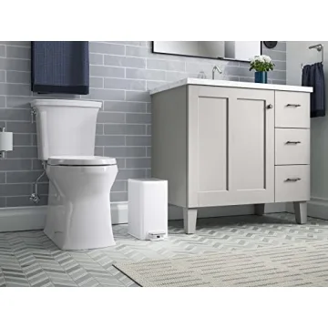 Kohler Quiet-Close Stainless Steel Trash Bin 6L
