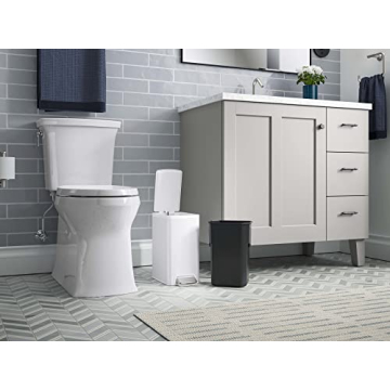 Kohler Quiet-Close Stainless Steel Trash Bin 6L