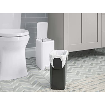 Kohler Quiet-Close Stainless Steel Trash Bin 6L