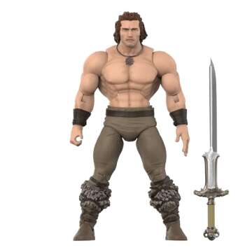 Super7 Conan The Barbarian Deluxe - Conan (Iconic Pose) Action Figure