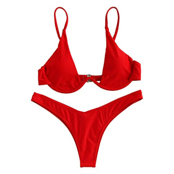 Shop the Verdusa Women's Red Triangle Swimsuit Today!
