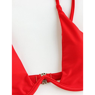 Shop the Verdusa Women's Red Triangle Swimsuit Today!