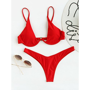Shop the Verdusa Women's Red Triangle Swimsuit Today!