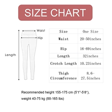 Fleece Lined Thermal Tights for Women - Winter Wear