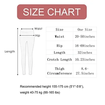 Fleece Lined Thermal Tights for Women - Winter Wear