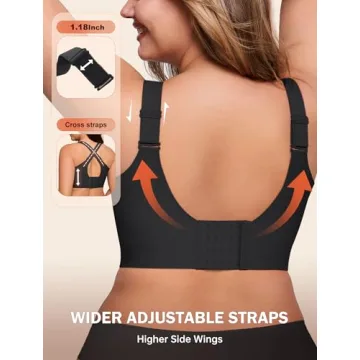 Comfortable Plus Size Wireless Push Up Bra 4XL
