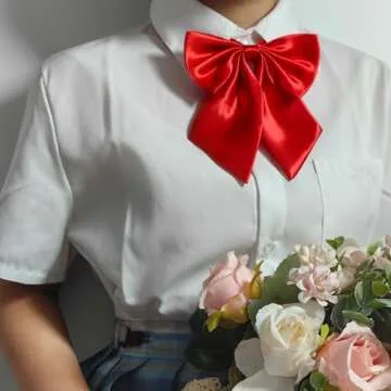 Womens Bow Tie for School, Office & Cosplay Style