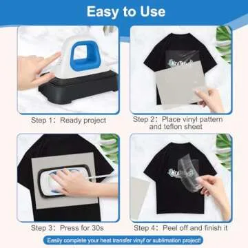 Woflend Mini Heat Press - Perfect for DIY Projects