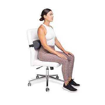OPTP The Original McKenzie D-Section Lumbar Roll – USA-Made Low Back Lumbar Support Pillow for Off...