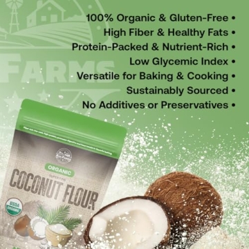 Ava Farms Organic Coconut Flour - Gluten Free & Vegan