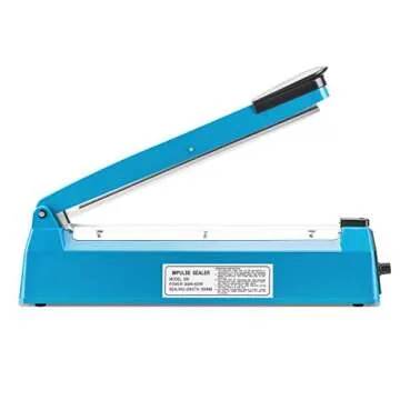 LIMNUO 12" Impulse Manual Bag Sealer for Food Storage