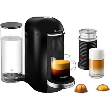 Nespresso Vertuo Plus Deluxe Coffee Maker with Aeroccino Frother