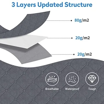 Fabspace Storage Bags for Clothes and Bedding - 60L Capacity