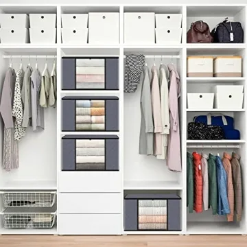 Fabspace Storage Bags for Clothes and Bedding - 60L Capacity