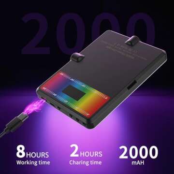 Macvor RGB Video Lights - Portable Fill Light for Creators