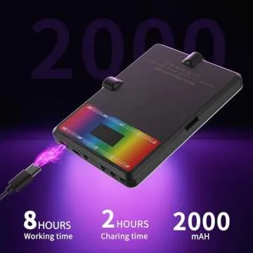 Macvor RGB Video Lights - Portable Fill Light for Creators