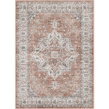Befbee Washable Rug - 8x10 Non-Slip Area Rug