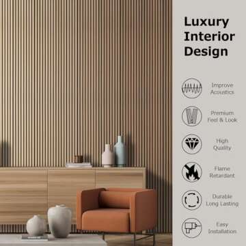 BUBOS Wood Wall Panels for Elegant Soundproofing Solutions