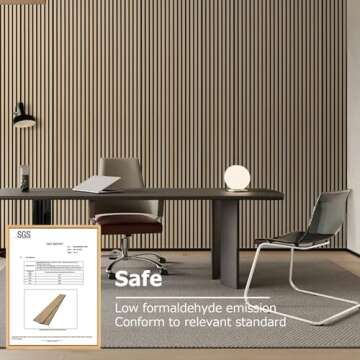 BUBOS Wood Wall Panels for Elegant Soundproofing Solutions